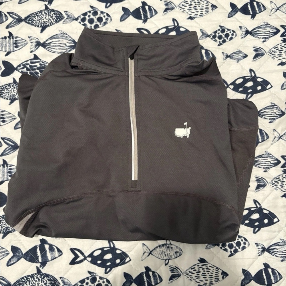 Gray Masters Quarter-Zip Pullover - image 1